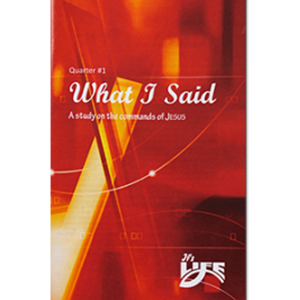 What I Said! Quarter 1 Teacher's Guide