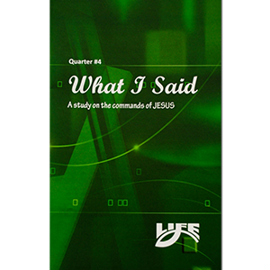 What I Said! Quarter 4 Teacher's Guide